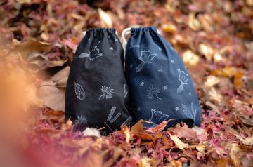 ムササビごはん巾着